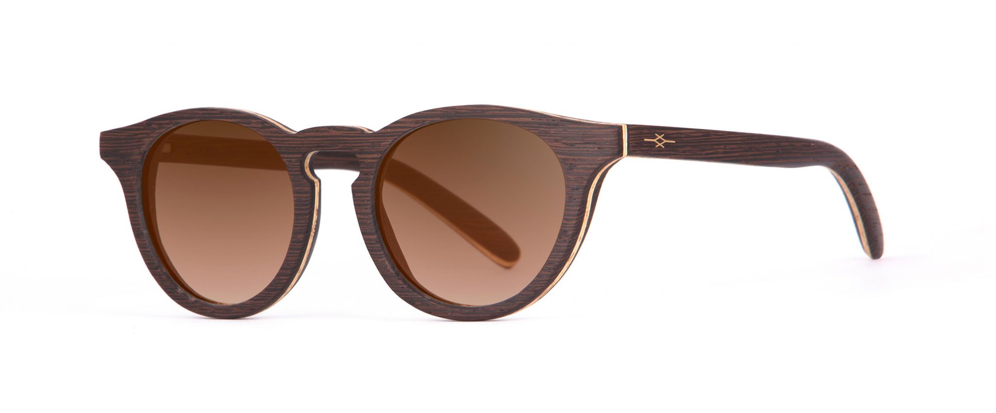 Charlie side Wenge Sunglasses Designer Eyewear