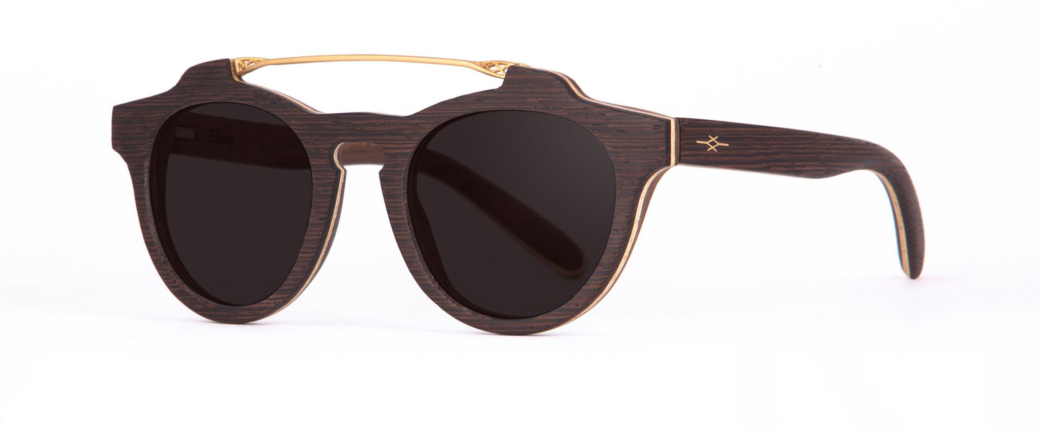 El Bey side Wenge Sunglasses Designer Eyewear Jewelry