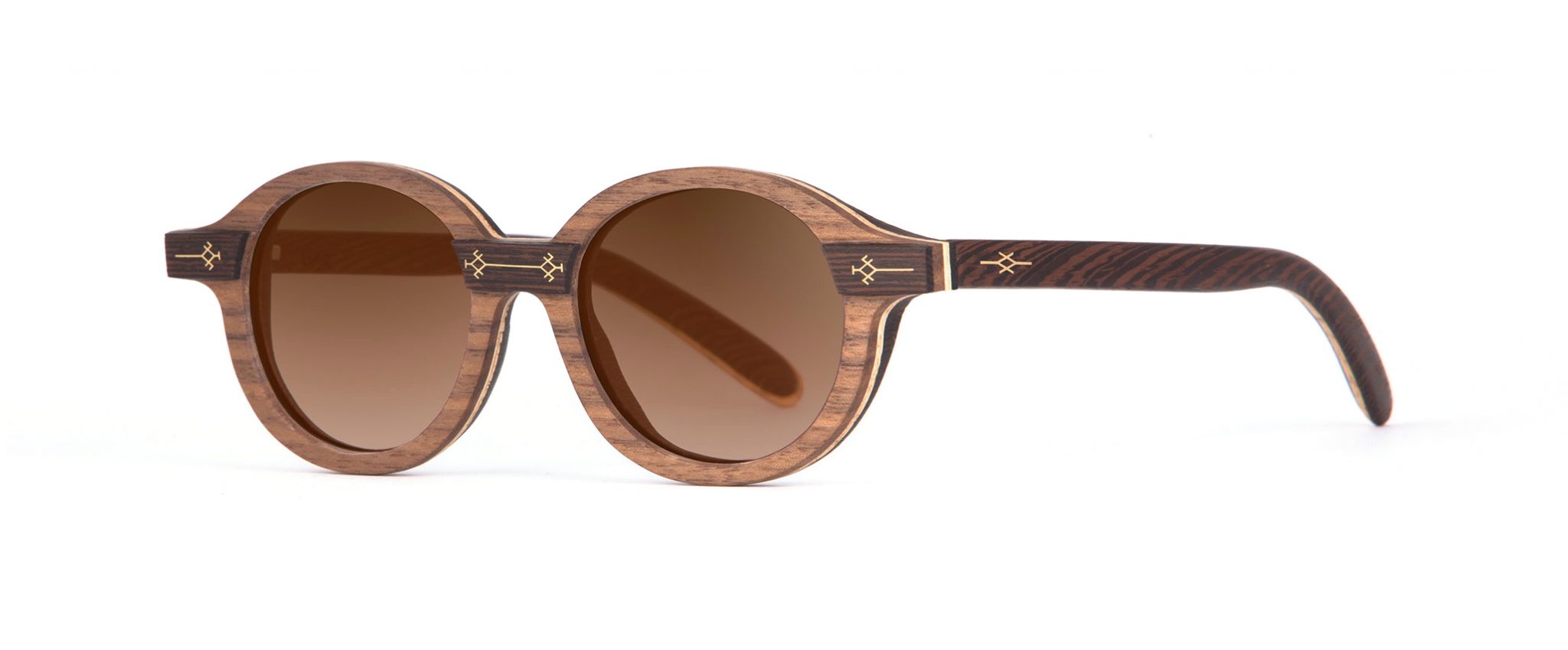 Gaya Round Designer Sunglasses VAKAY