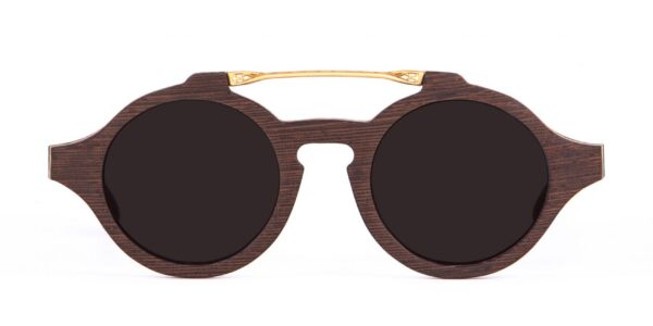 Wood Wenge Sunglasses Designer Eyewear