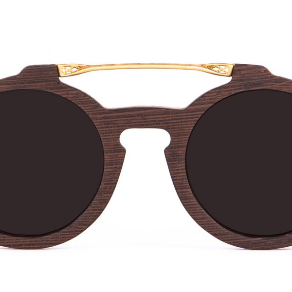 Wood Wenge Sunglasses Designer Eyewear