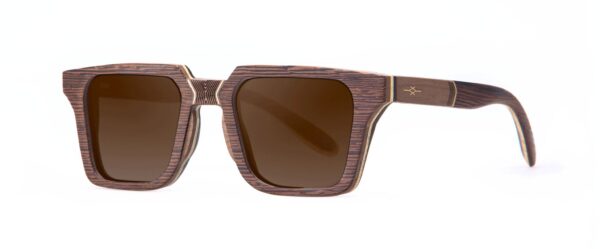 Totem Vakay designer sunglasses Walnut