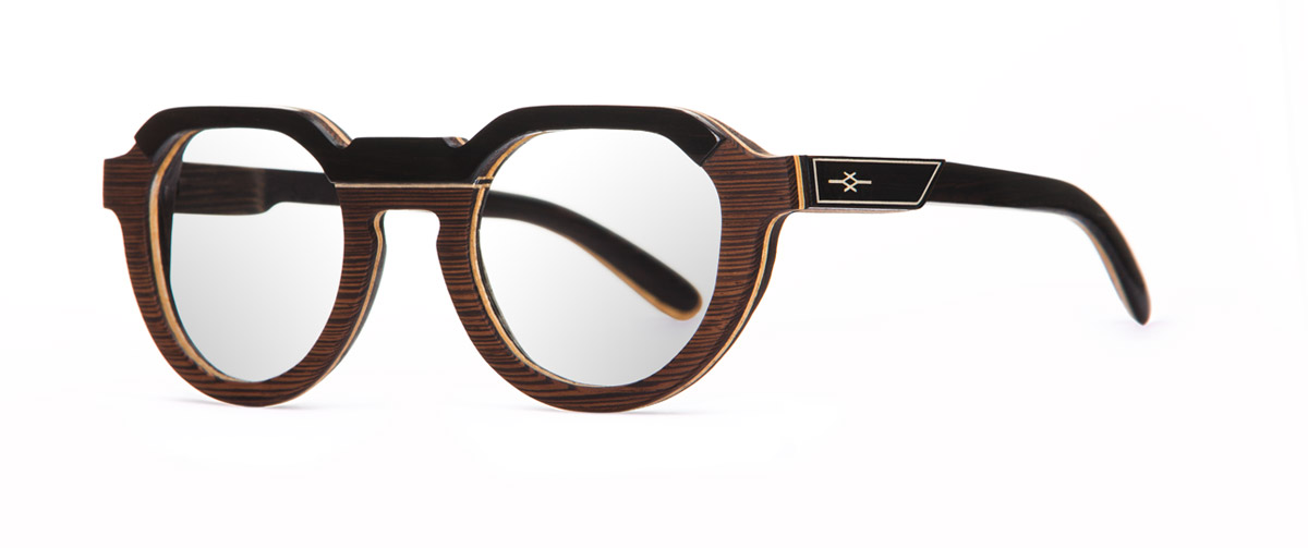 Sol wenge VAKAY handmade glasses